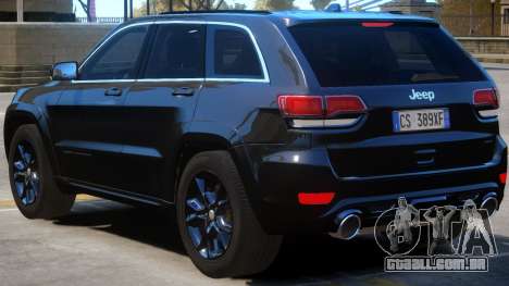 Grand Cherokee SRT8 para GTA 4