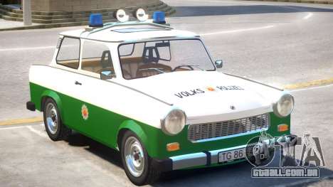 1981 Trabant Police para GTA 4