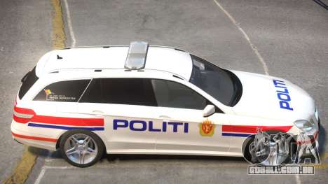 Mercedes Benz E63 Police para GTA 4