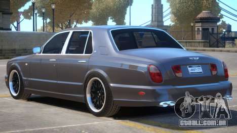 Bentley Arnage Custom V1 para GTA 4