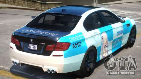 BMW M5 F10 PJ1 para GTA 4