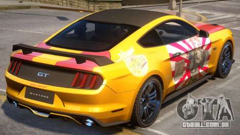 Ford Mustang GT V2 PJ1 para GTA 4