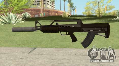 Bullpup Rifle (With Silencer V1) GTA V para GTA San Andreas