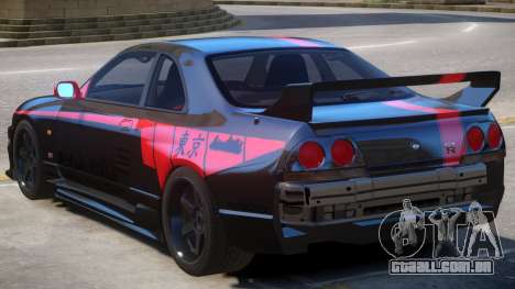 Nissan Skyline GTR PJ2 para GTA 4