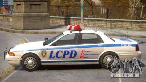 Vapid Stanier Police V2 para GTA 4