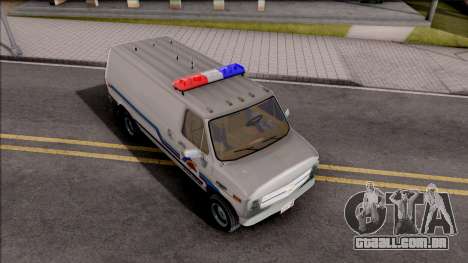 Chevrolet G20 1988 Hometown Police para GTA San Andreas