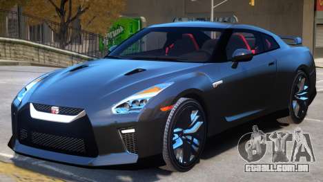 Nissan GTR Premium V2 para GTA 4