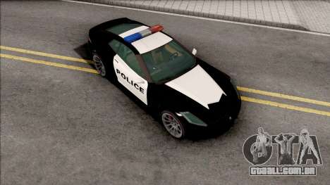 Invetero Coquette Police para GTA San Andreas