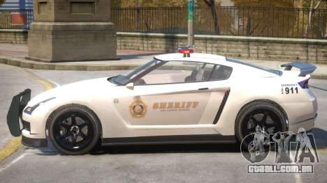 Annis Elegy RH8 Sheriff para GTA 4