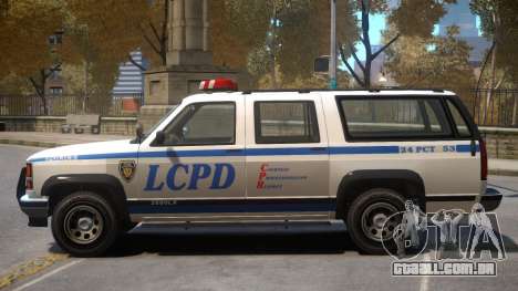 Declasse Granger Police V2 para GTA 4