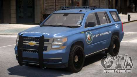 Chevrolet Tahoe Military Police para GTA 4