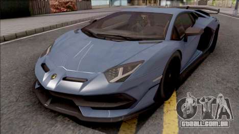 Lamborghini Aventador SVJ LP770-4 2019 para GTA San Andreas