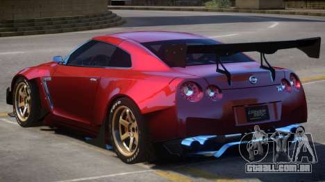 Nissan GTR R35 V2 para GTA 4