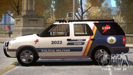Chevrolet Blazer Police para GTA 4