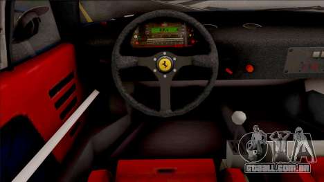 Ferrari F40 LM 1989 para GTA San Andreas