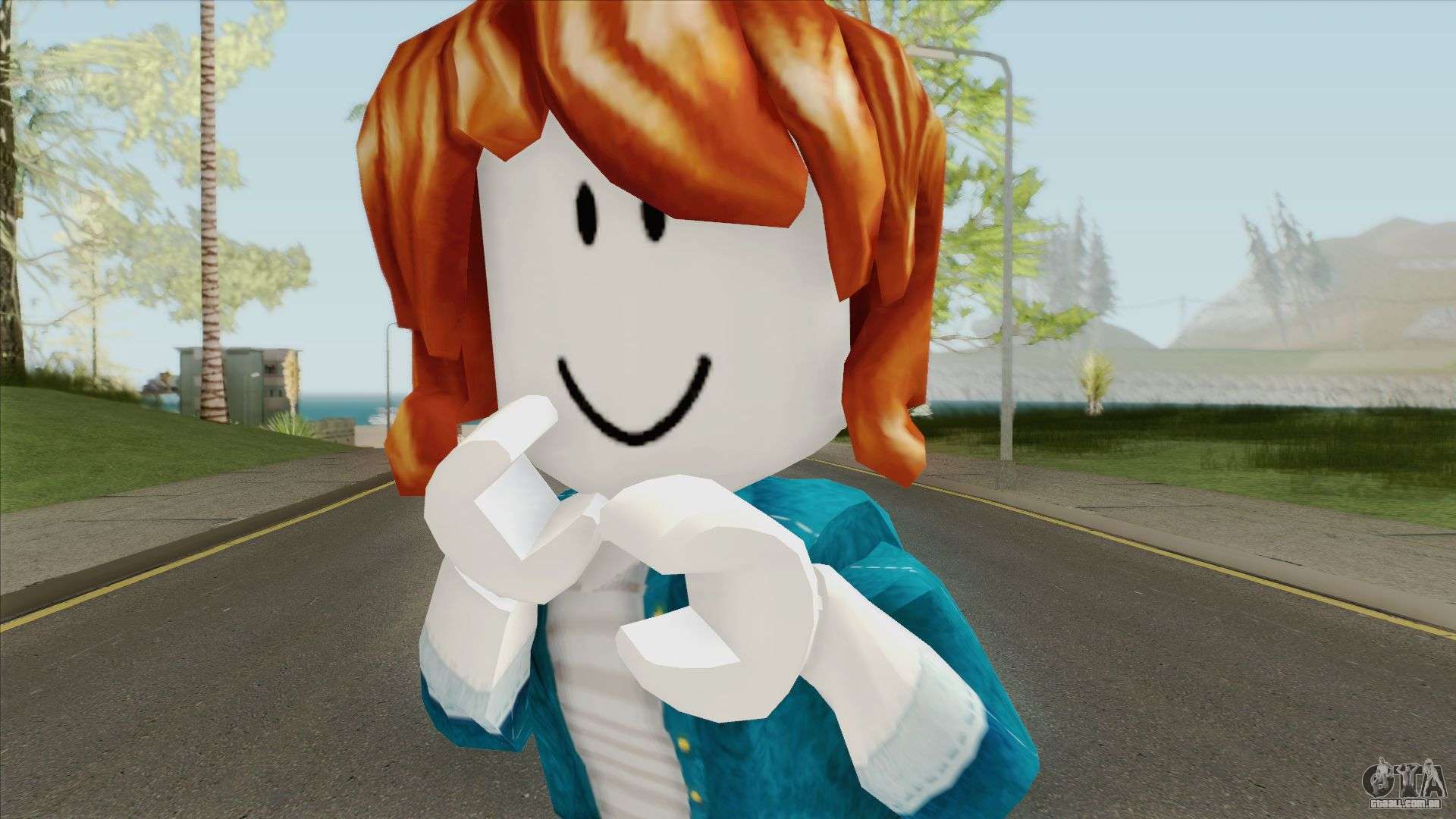 bacon hair roblox desenho