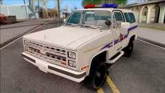 Chevrolet Blazer 1985 Hometown Police para GTA San Andreas