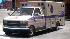 Ambulance Bohan Medical Center para GTA 4