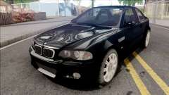 BMW M3 E46 Black para GTA San Andreas