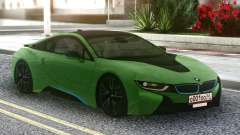 BMW I8 2018 Green para GTA San Andreas