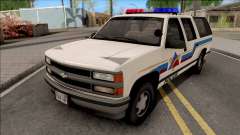 Chevrolet Suburban 1992 Hometown Police para GTA San Andreas