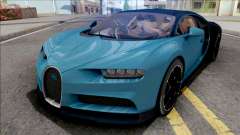 Bugatti Chiron 2017 Blue para GTA San Andreas