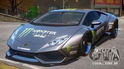 Lamborghini Huracan PJ Monster para GTA 4