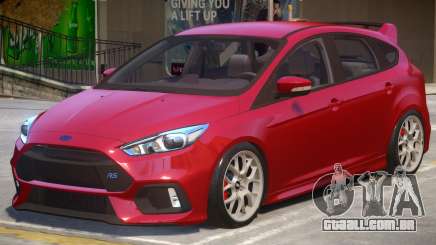 Ford Focus RS V2 para GTA 4