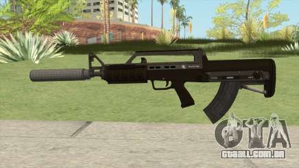 Bullpup Rifle (With Silencer V1) GTA V para GTA San Andreas