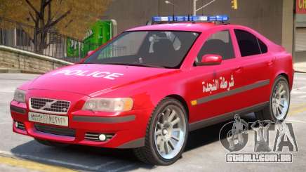 Volvo S60 Police Syrian para GTA 4