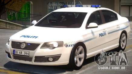 Volkswagen Passat Police para GTA 4