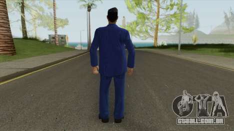 Black Male Young (Blue Suit With Tie) para GTA San Andreas