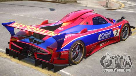 Pagani Zonda R PJ1 para GTA 4