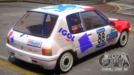 Peugeot 205 Sport PJ para GTA 4