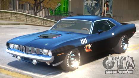 1971 Plymouth Cuda PJ3 para GTA 4