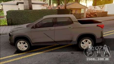 Fiat Toro KSKN Garage para GTA San Andreas