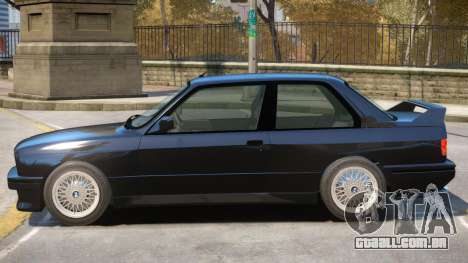 1991 BMW M3 E30 para GTA 4