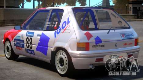 Peugeot 205 Sport PJ para GTA 4