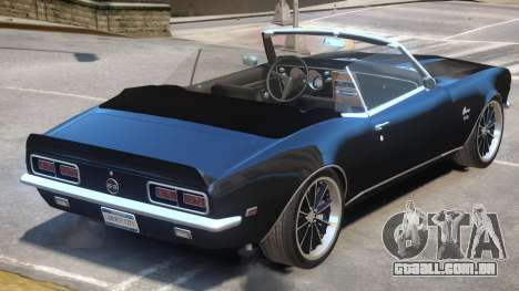 1968 Chevrolet Camaro R2 para GTA 4