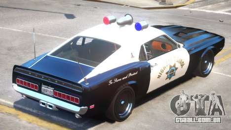 1969 Shelby GT500 Police para GTA 4