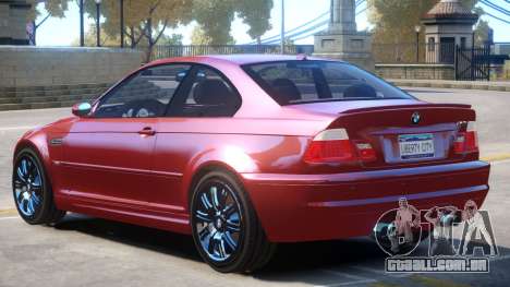 BMW M3 E46 Stock para GTA 4