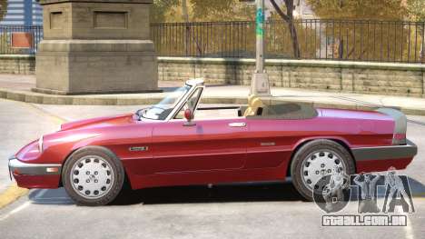 1986 Alfa Romeo V1 para GTA 4