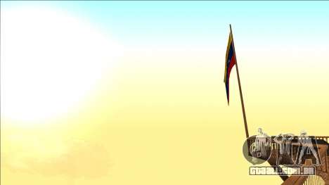 Venezuela bandeira sobre o monte čilliad para GTA San Andreas