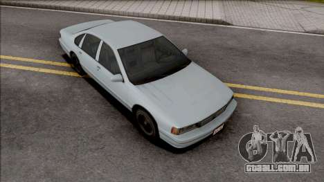 GTA V Declasse Premier Classic SA Style para GTA San Andreas