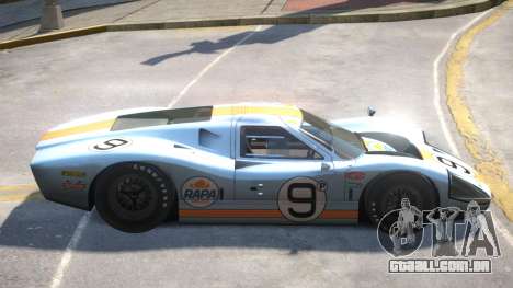 1967 Ford GT40 V1 PJ6 para GTA 4