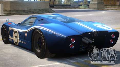 1967 Ford GT40 PJ2 para GTA 4