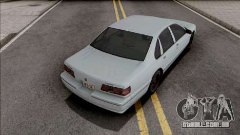 GTA V Declasse Premier Classic SA Style para GTA San Andreas