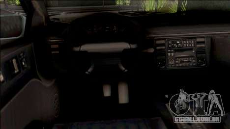 GTA V Declasse Premier Classic SA Style para GTA San Andreas