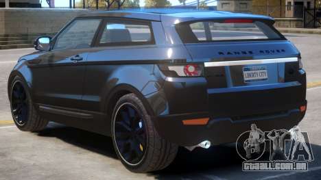 Range Rover Evoque V2 para GTA 4