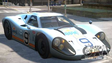 1967 Ford GT40 V1 PJ6 para GTA 4